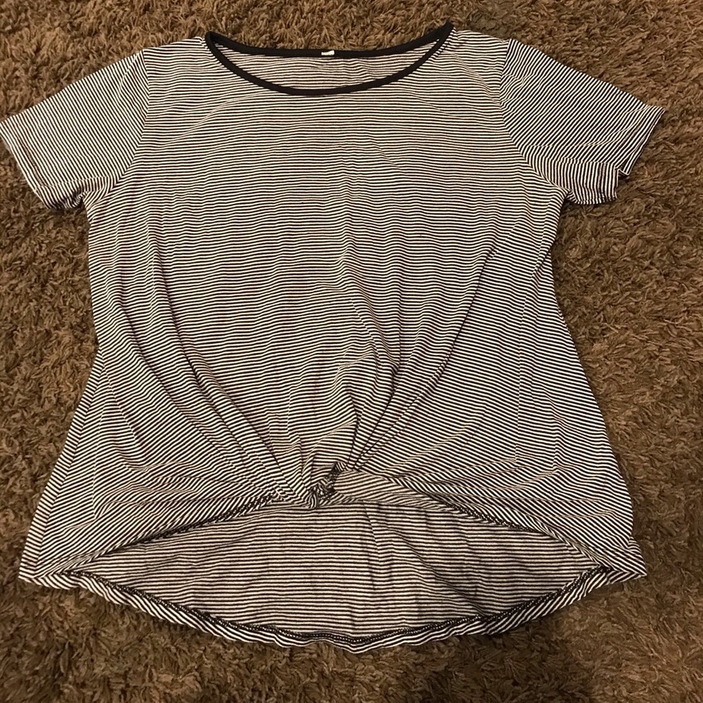 Stripped tee